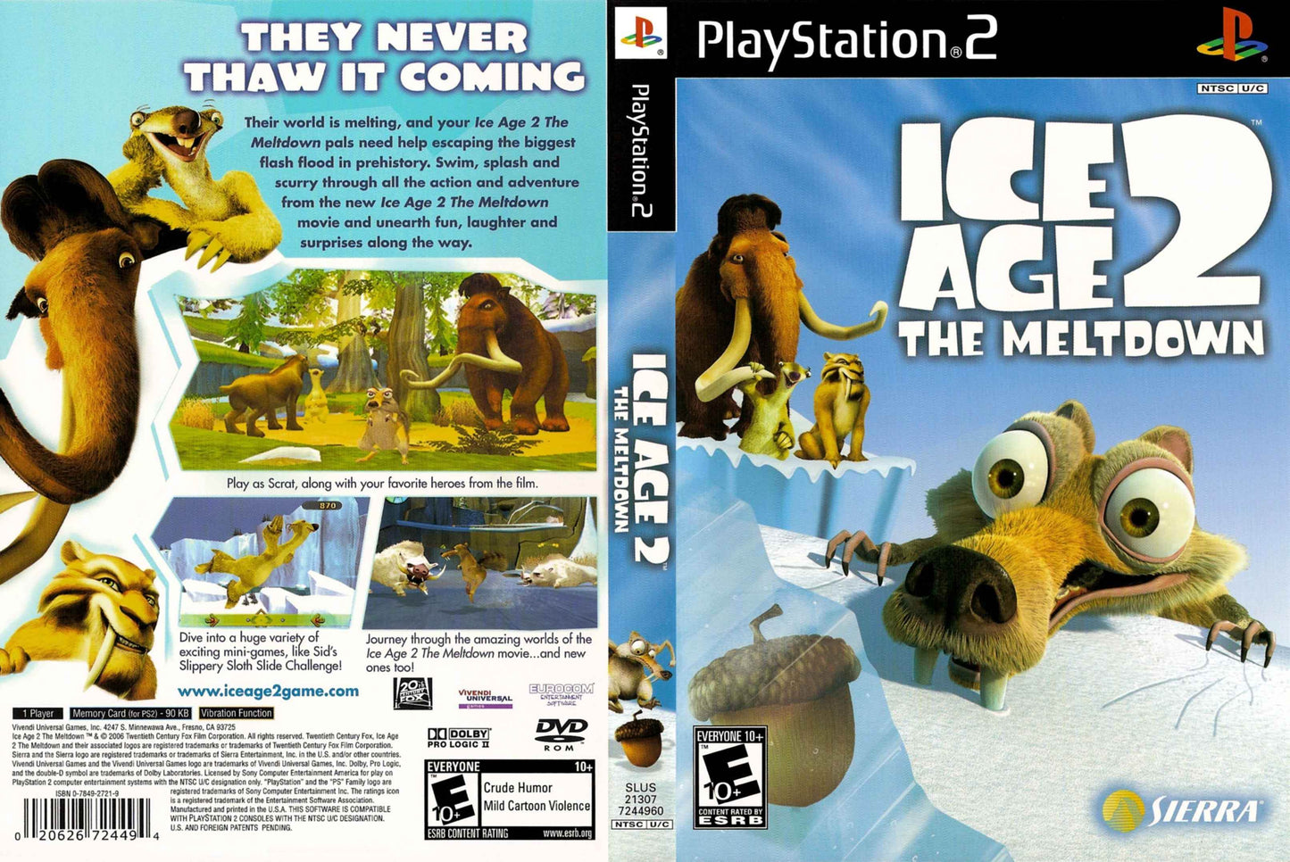 Ice Age 2 - The Meltdown Cover Art - WOI Solutions