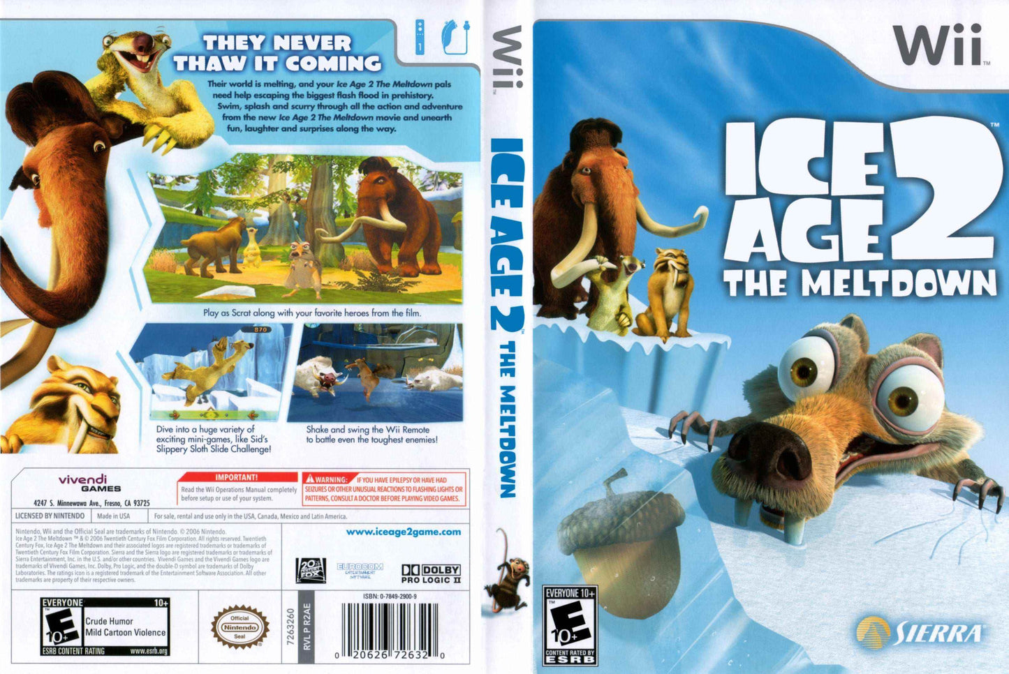 Ice Age 2 The Meltdown Cover Art - WOI Solutions