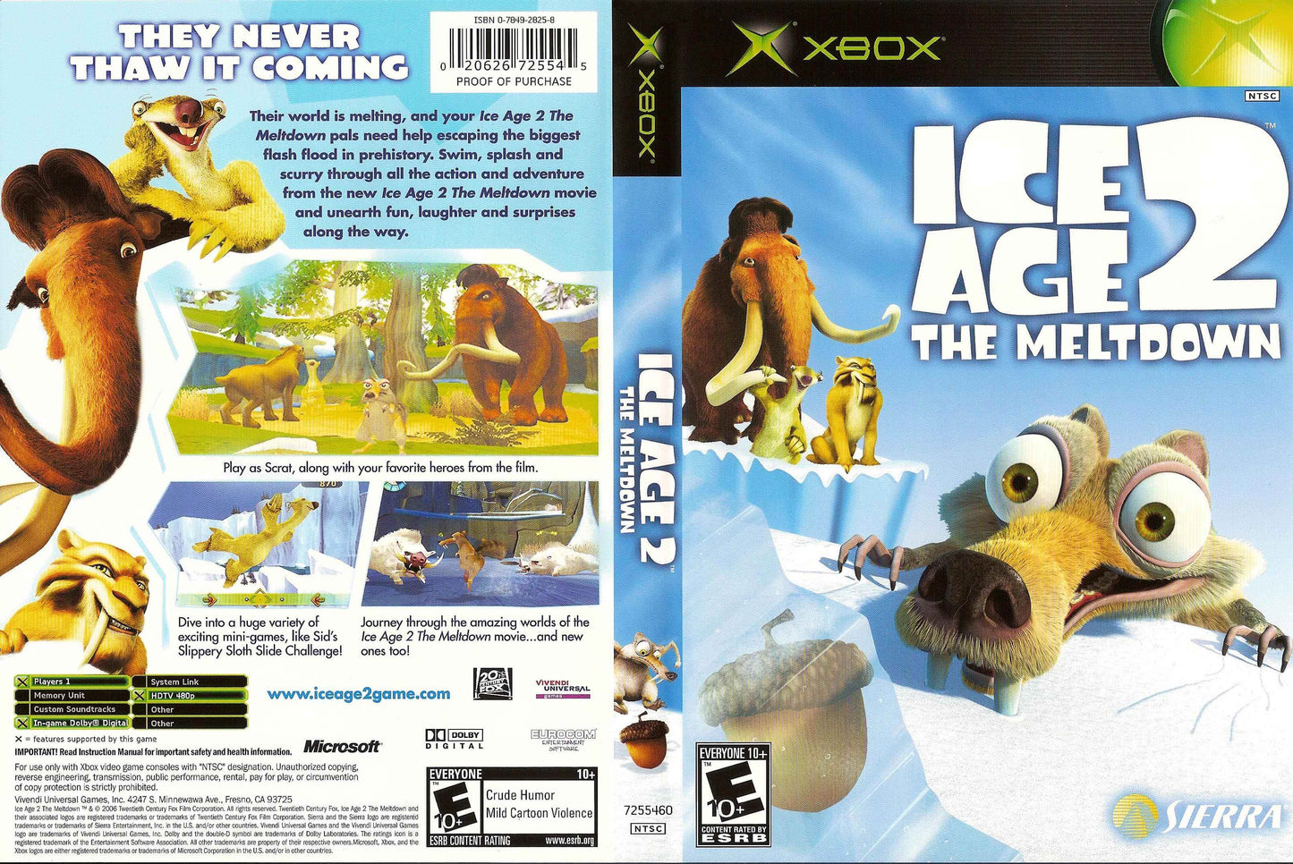 Ice Age2 The Meltdown Cover Art - WOI Solutions