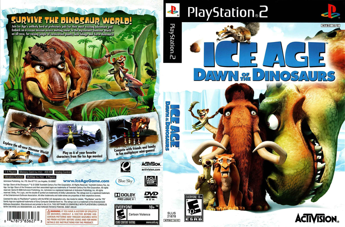 Ice Age Dawn of the Dinosaurs Cover Art - WOI Solutions