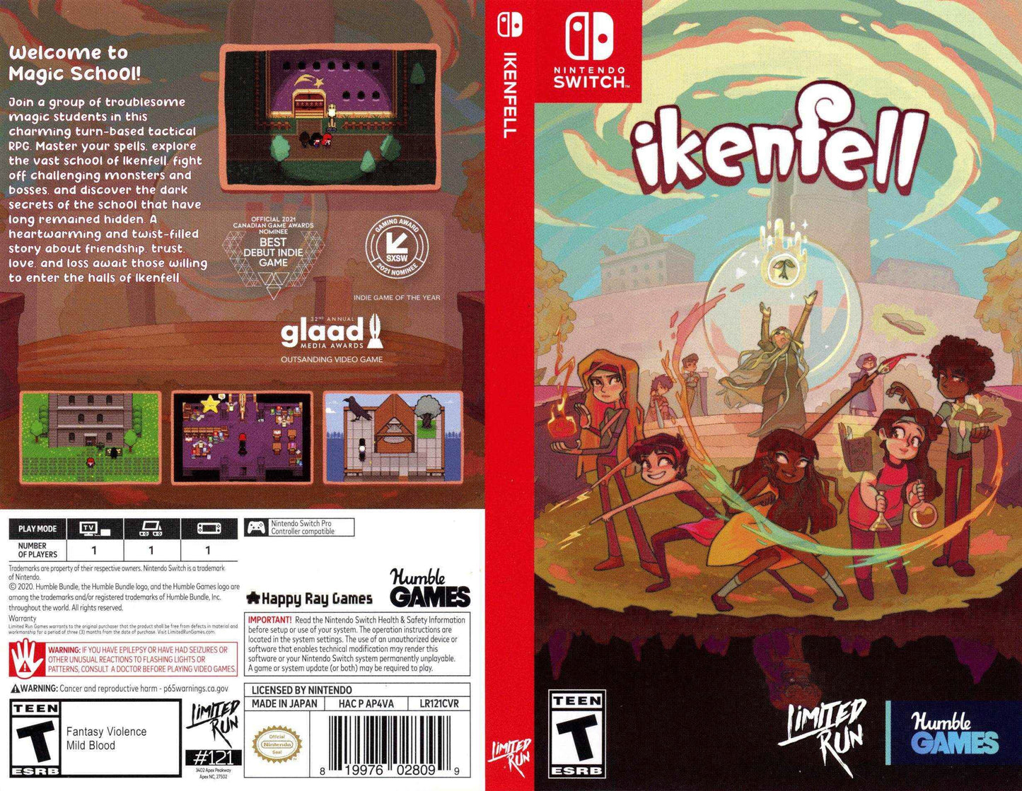 Ikenfell Cover Art - WOI Solutions