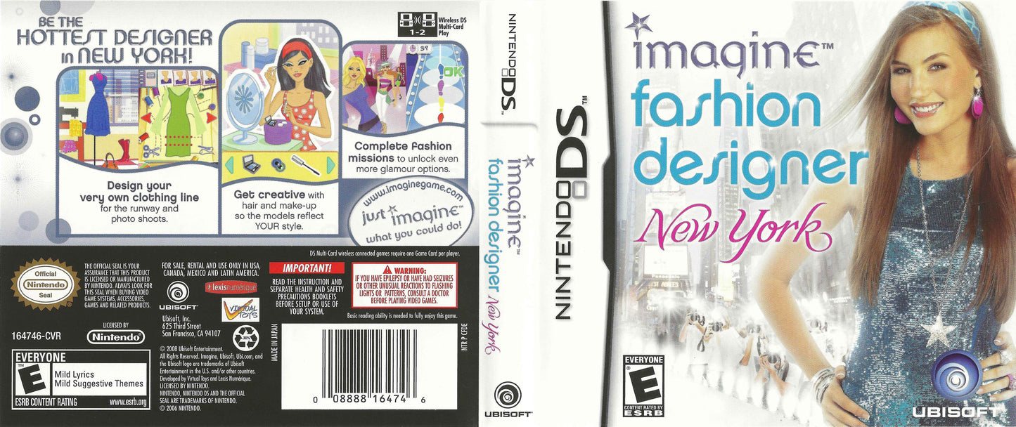 Imagine Fashion Designer New York Cover Art - WOI Solutions