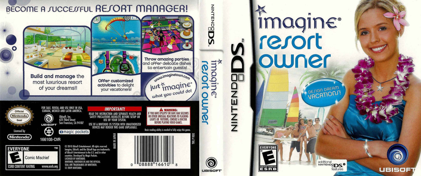 Imagine Resort Owner Cover Art - WOI Solutions