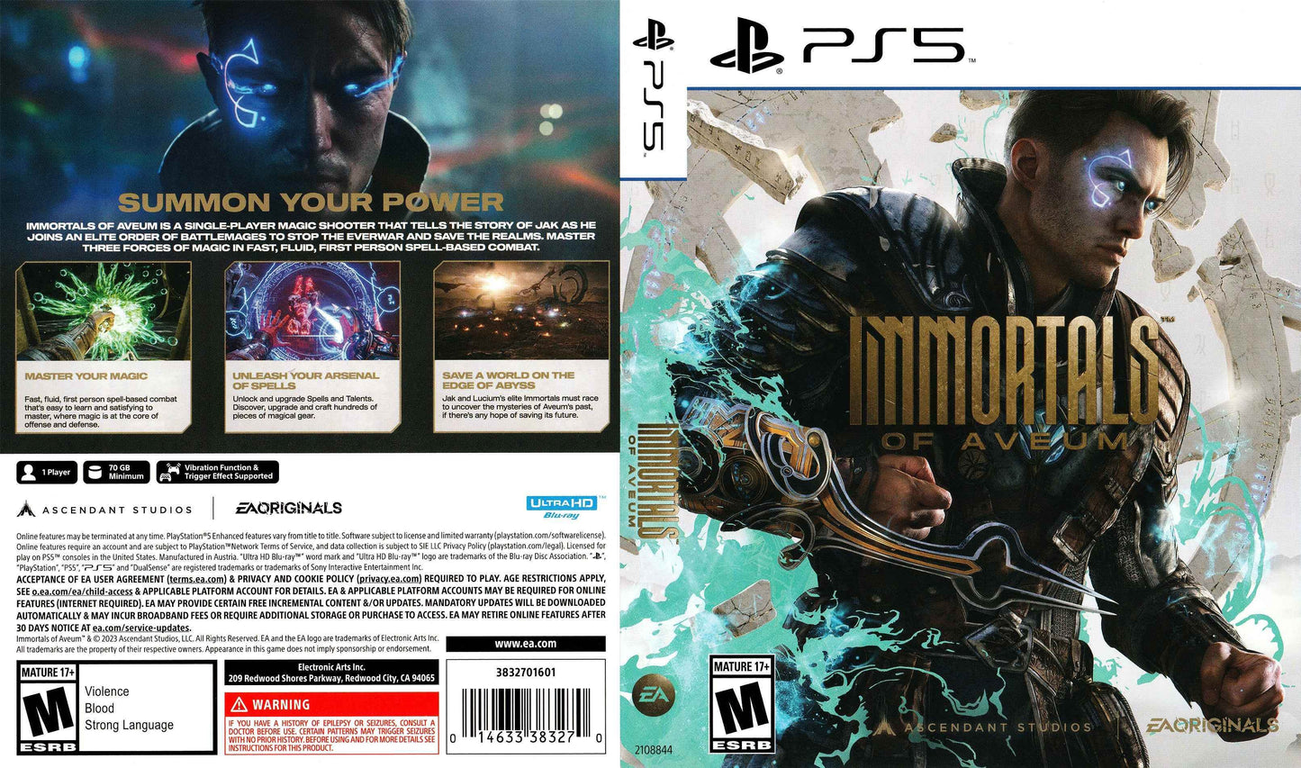 Immortals of Aveum Cover Art - WOI Solutions