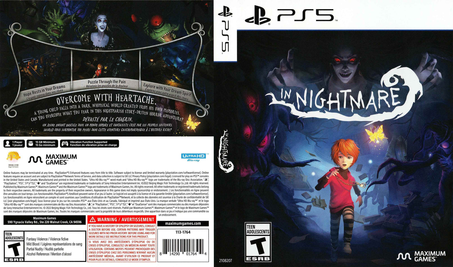 In Nightmare Cover Art - WOI Solutions