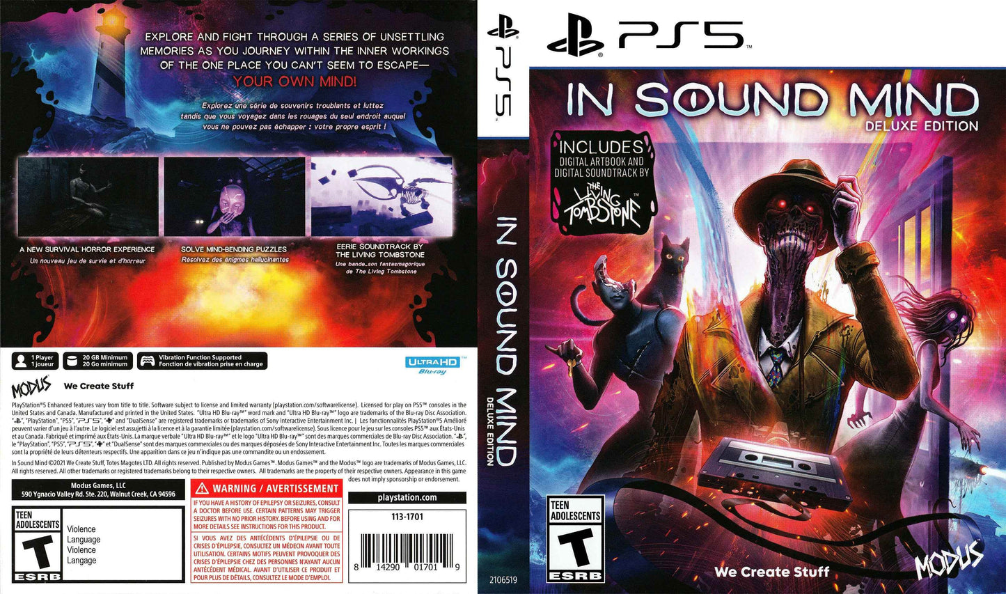In Sound Mind - Deluxe Edition Cover Art - WOI Solutions