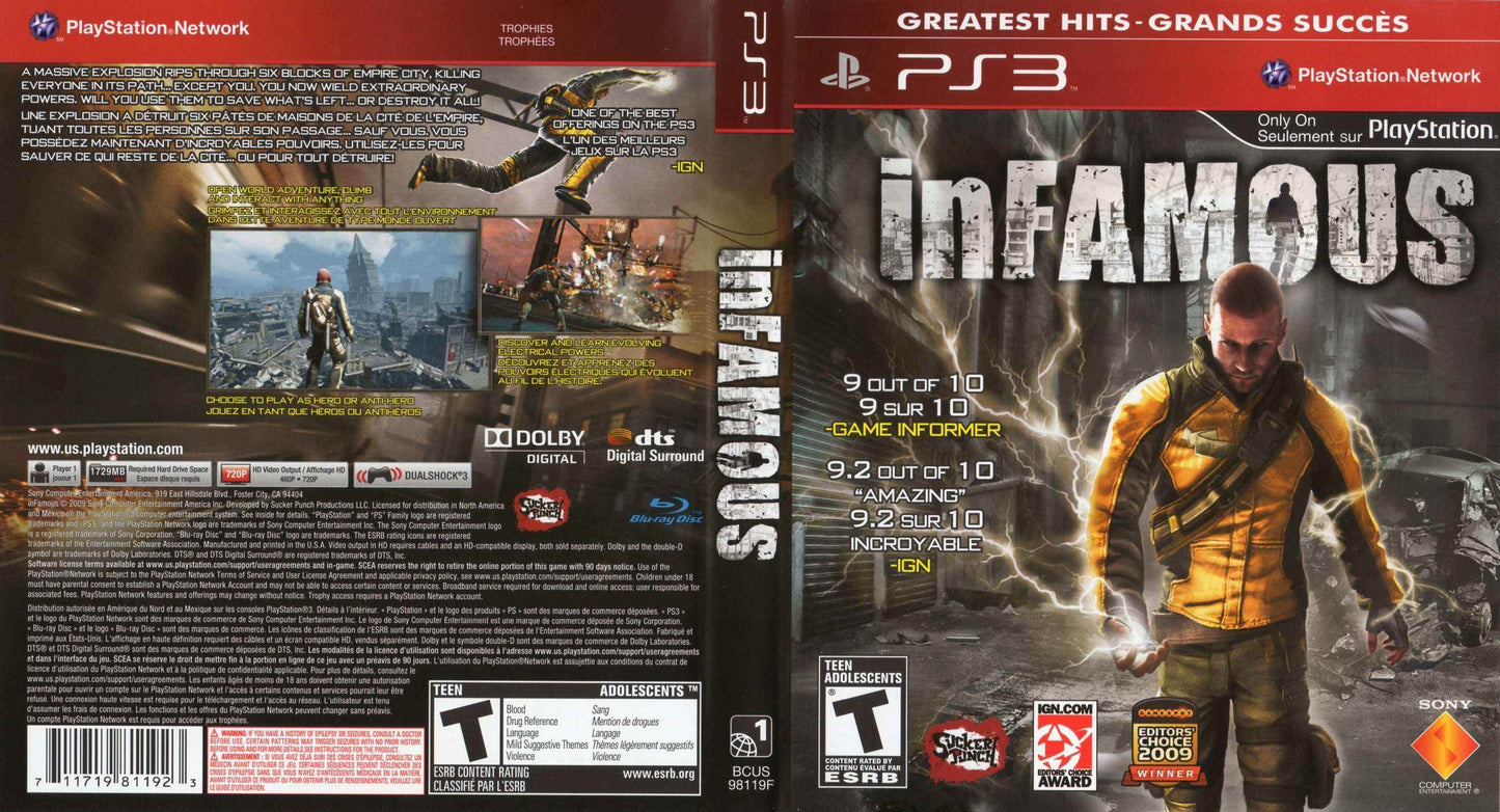 Infamous Cover Art - WOI Solutions