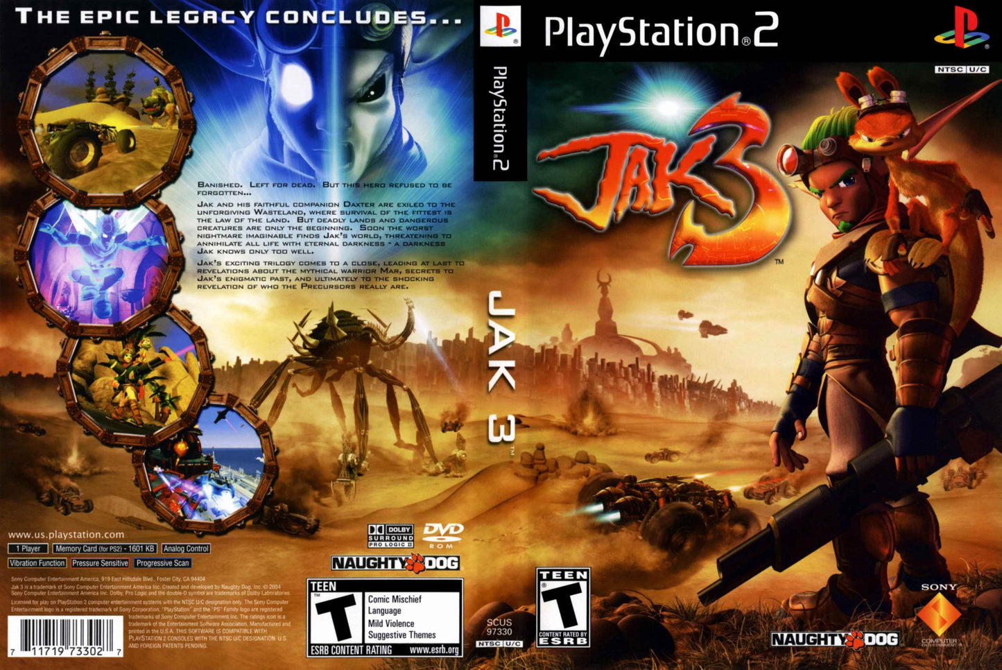 Jak 3 Cover Art - WOI Solutions
