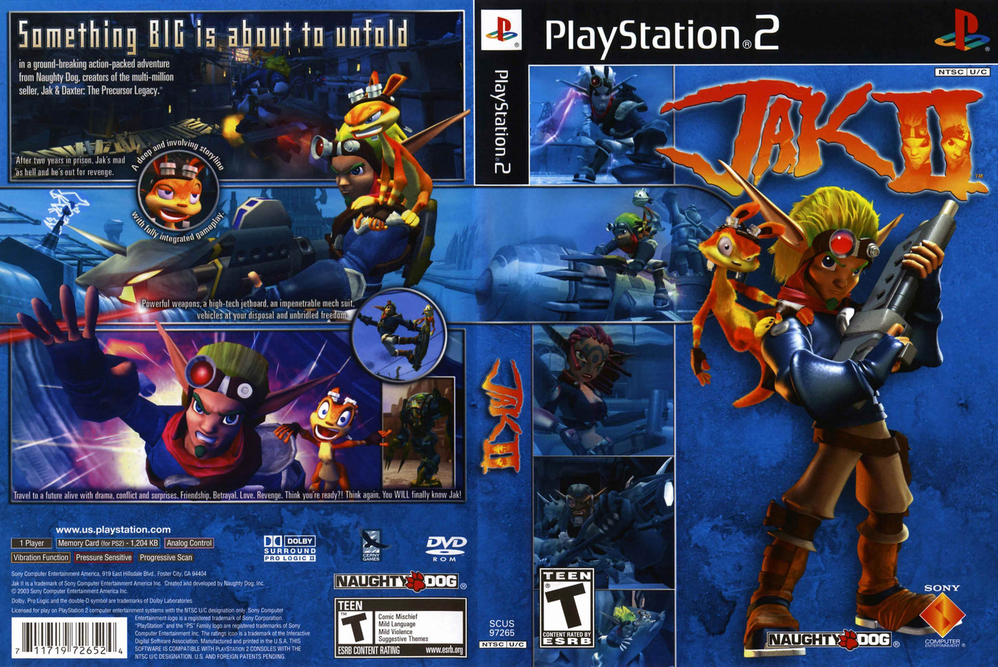 Jak II Cover Art - WOI Solutions