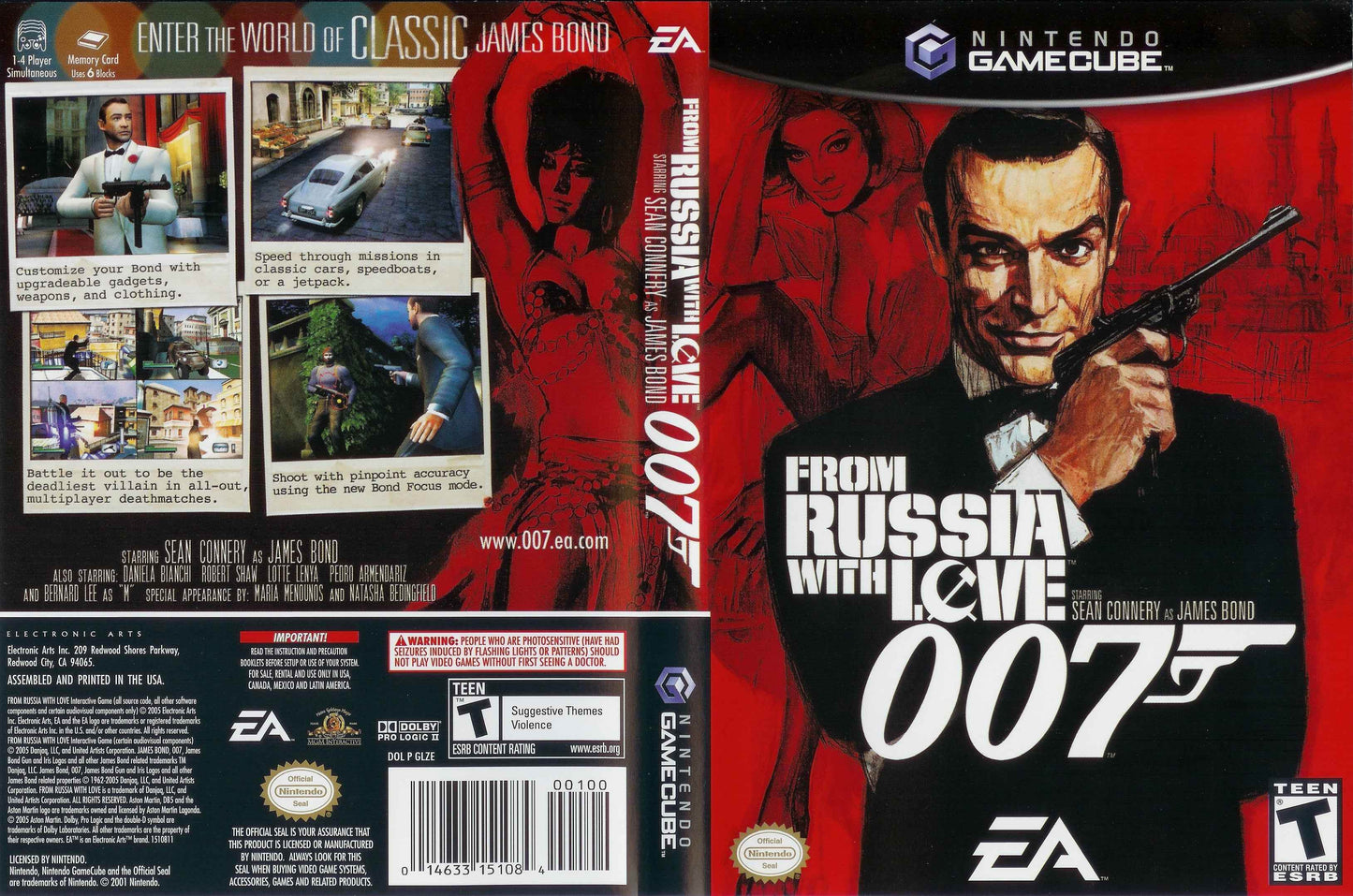 James Bond 007 From Russia With Love Cover Art - WOI Solutions
