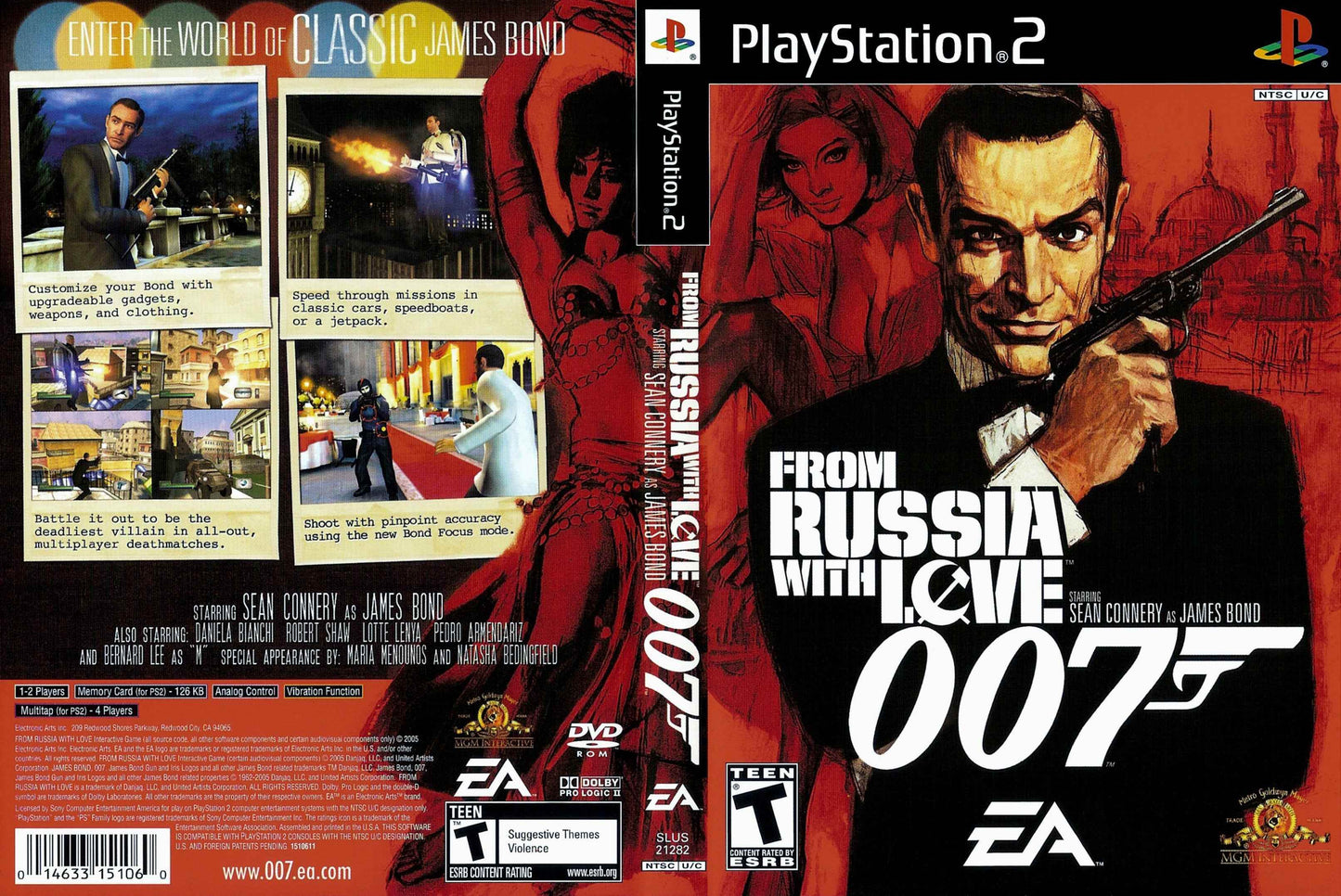 James Bond 007 From Russia With Love Cover Art - WOI Solutions