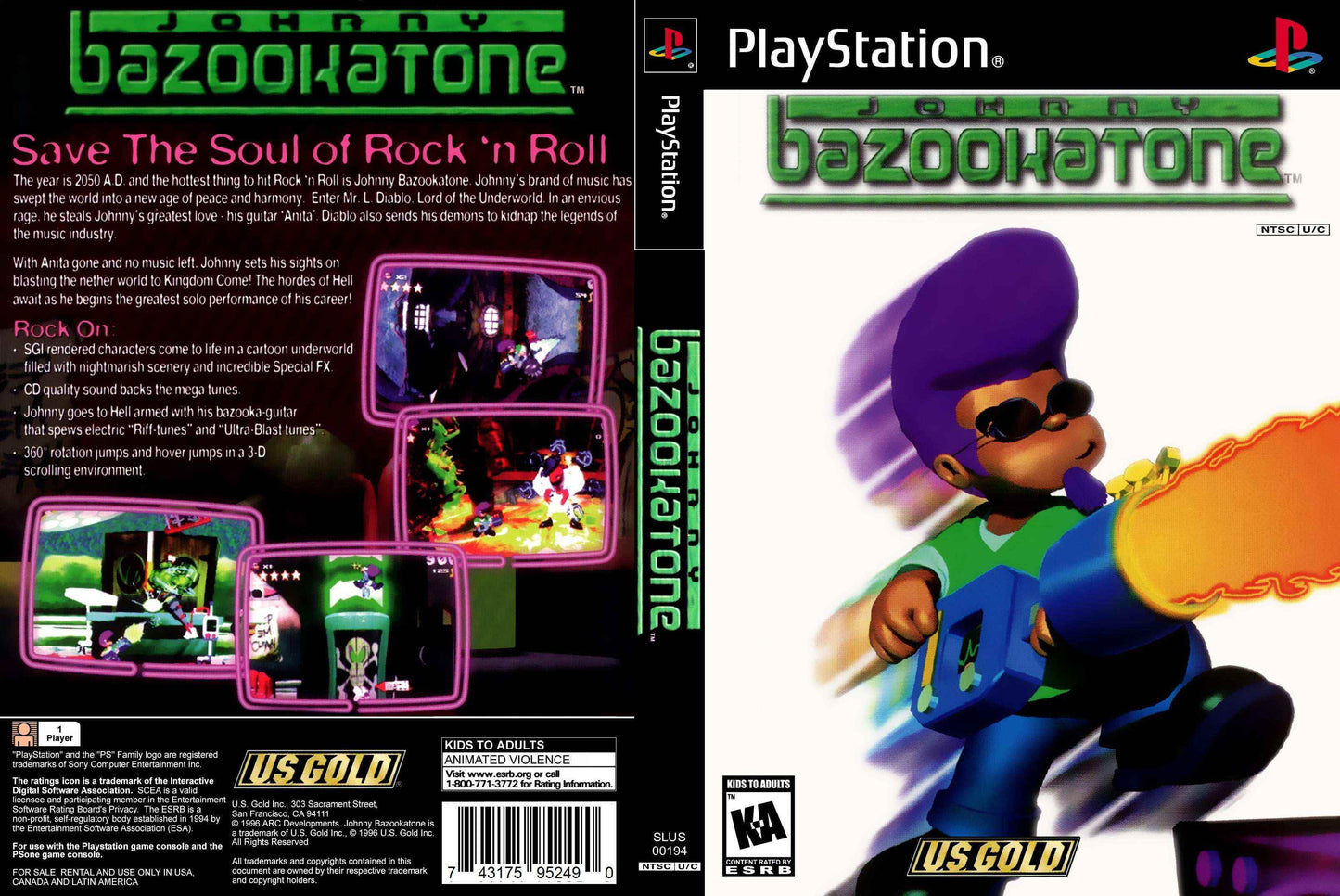 Johnny Bazookatone Cover Art - WOI Solutions