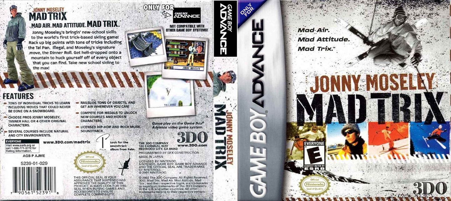 Jonny Moseley MadTrix Cover Art - WOI Solutions