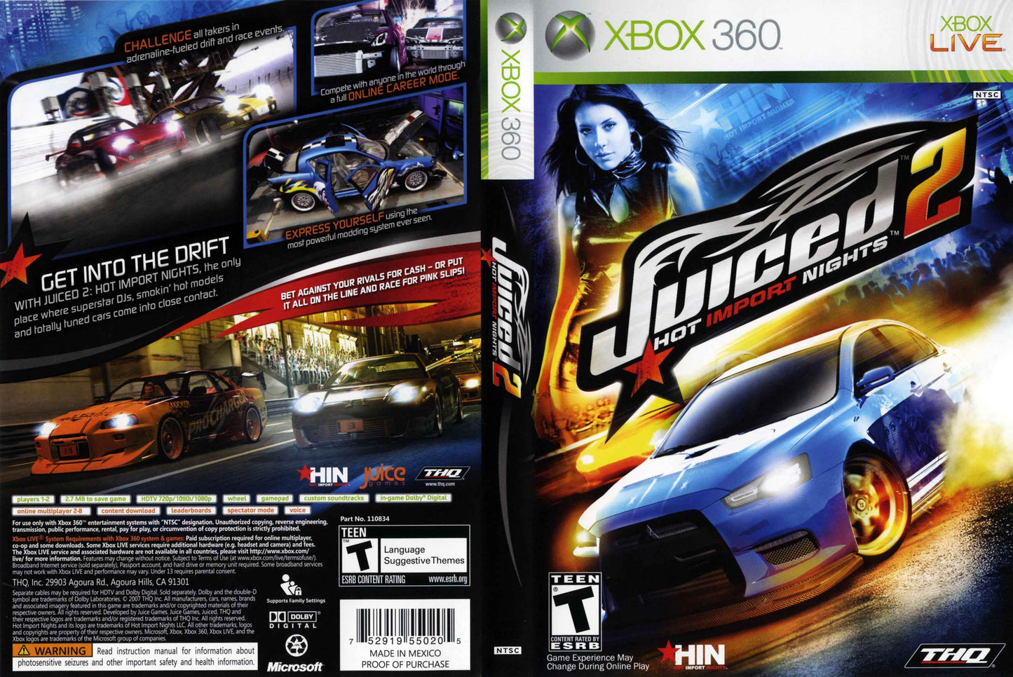 Juiced 2 Hot Import Nights Cover Art - WOI Solutions