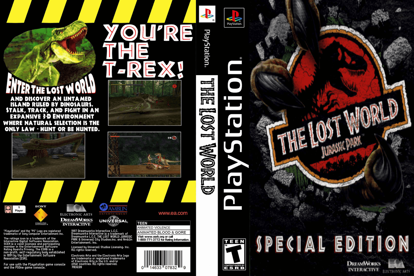 Jurassic Park Lost World Cover Art - WOI Solutions