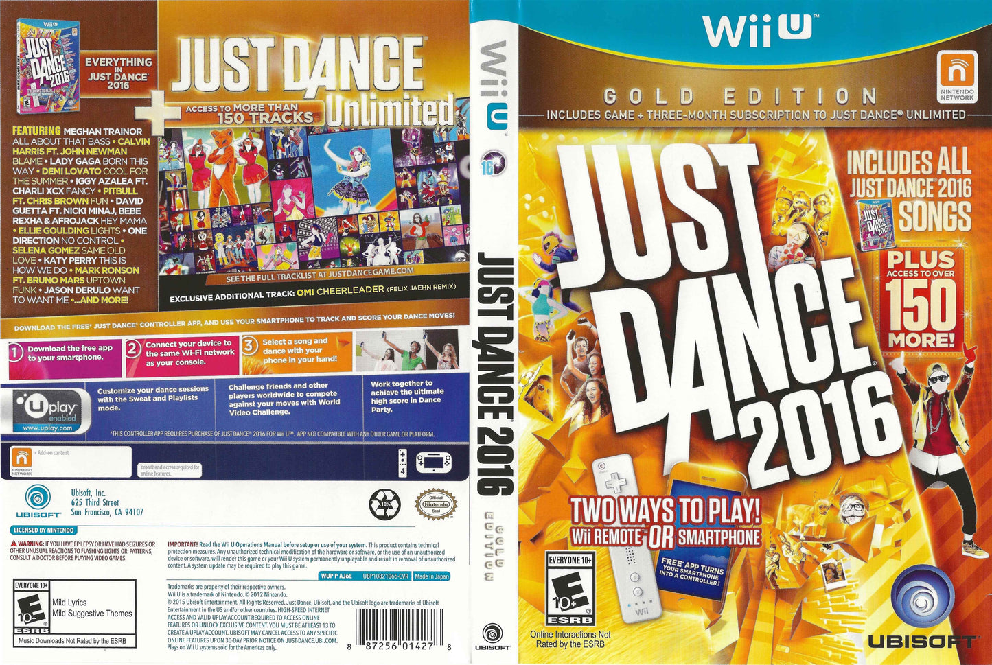 Just Dance 2016 Cover Art - WOI Solutions