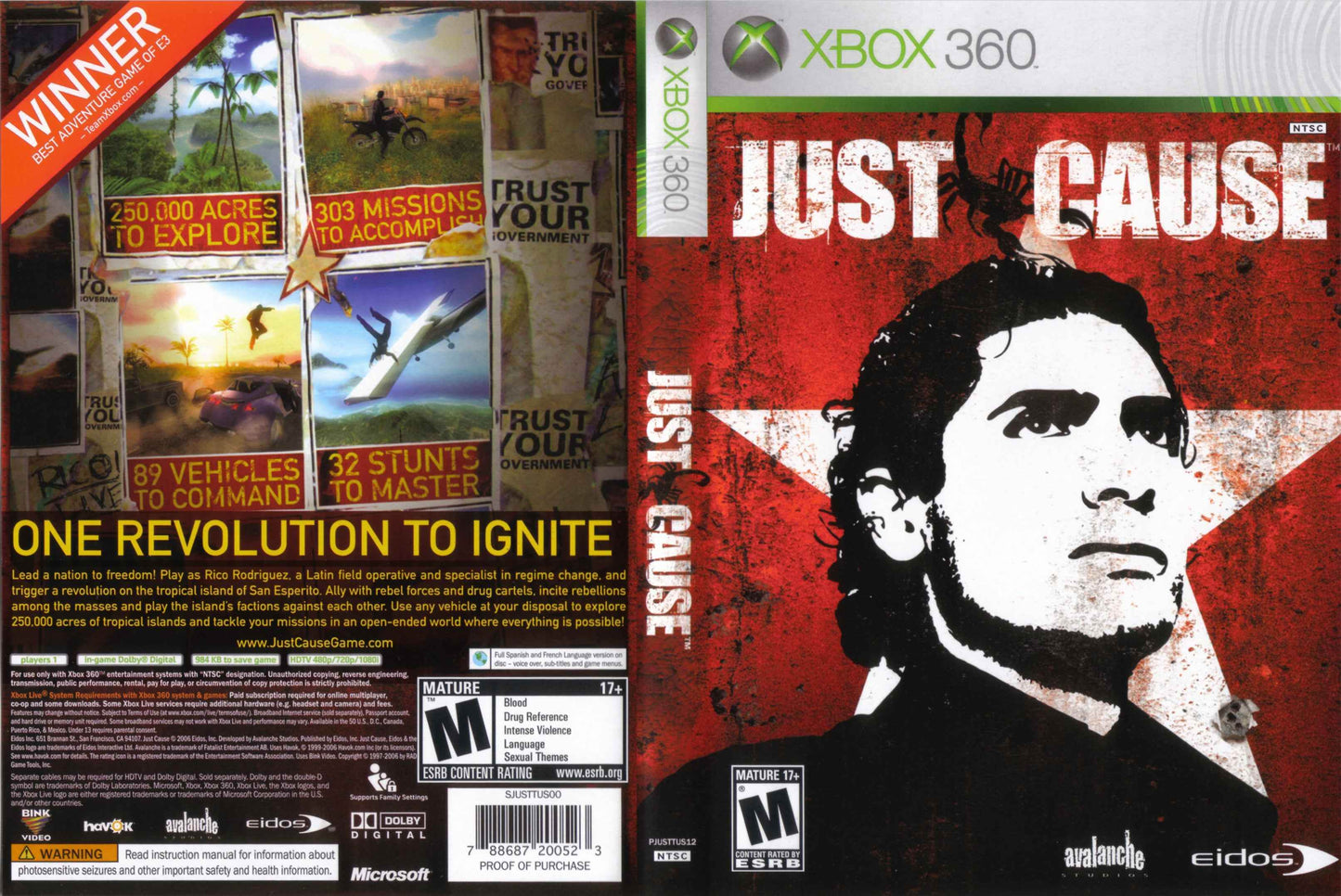 Just Cause Cover Art - WOI Solutions