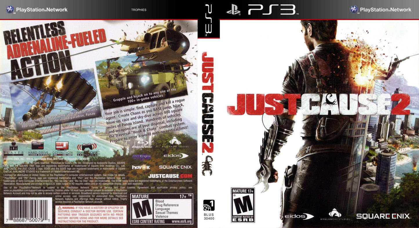 Just Cause 2 Cover Art - WOI Solutions