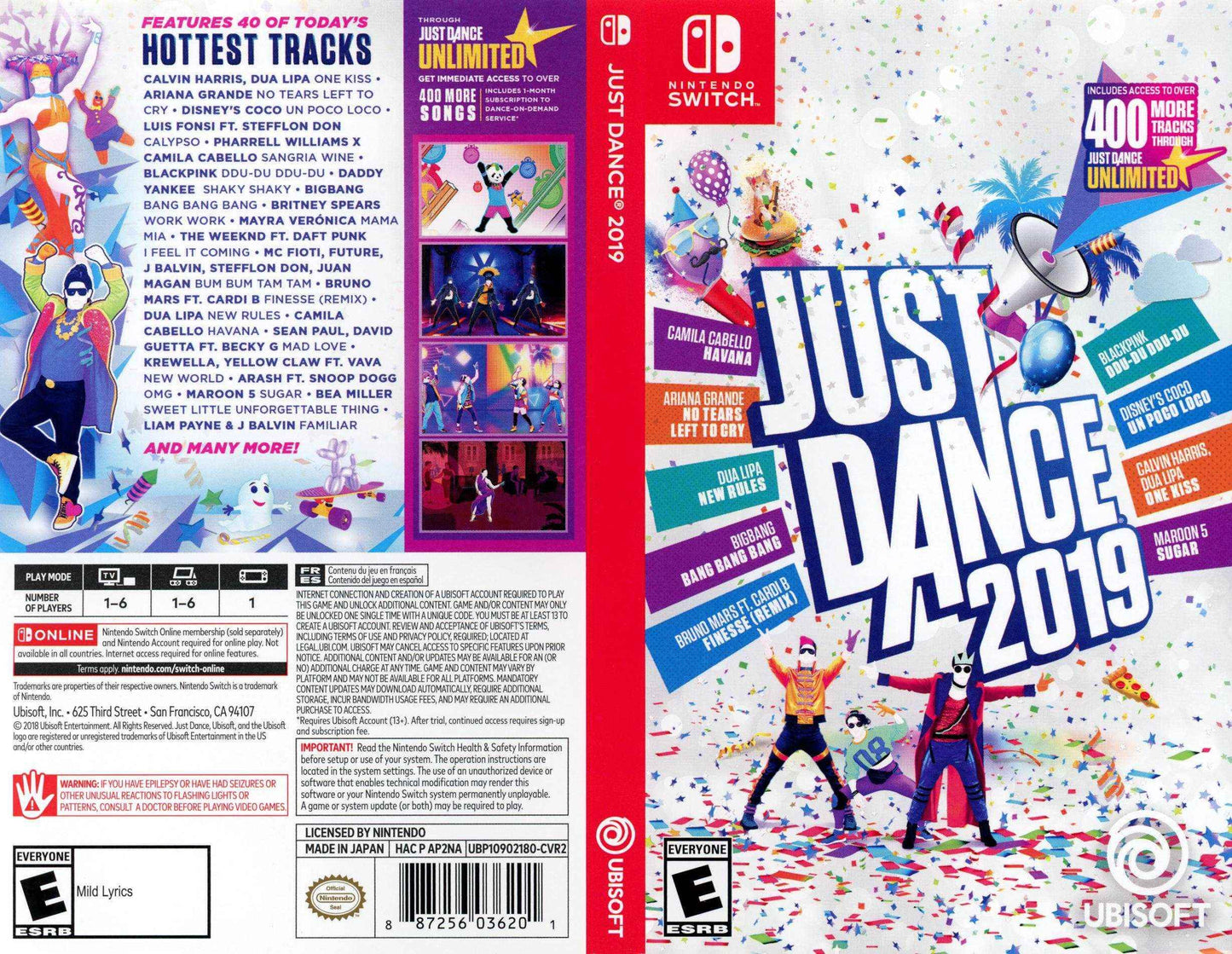 Just Dance 2019 Cover Art - WOI Solutions