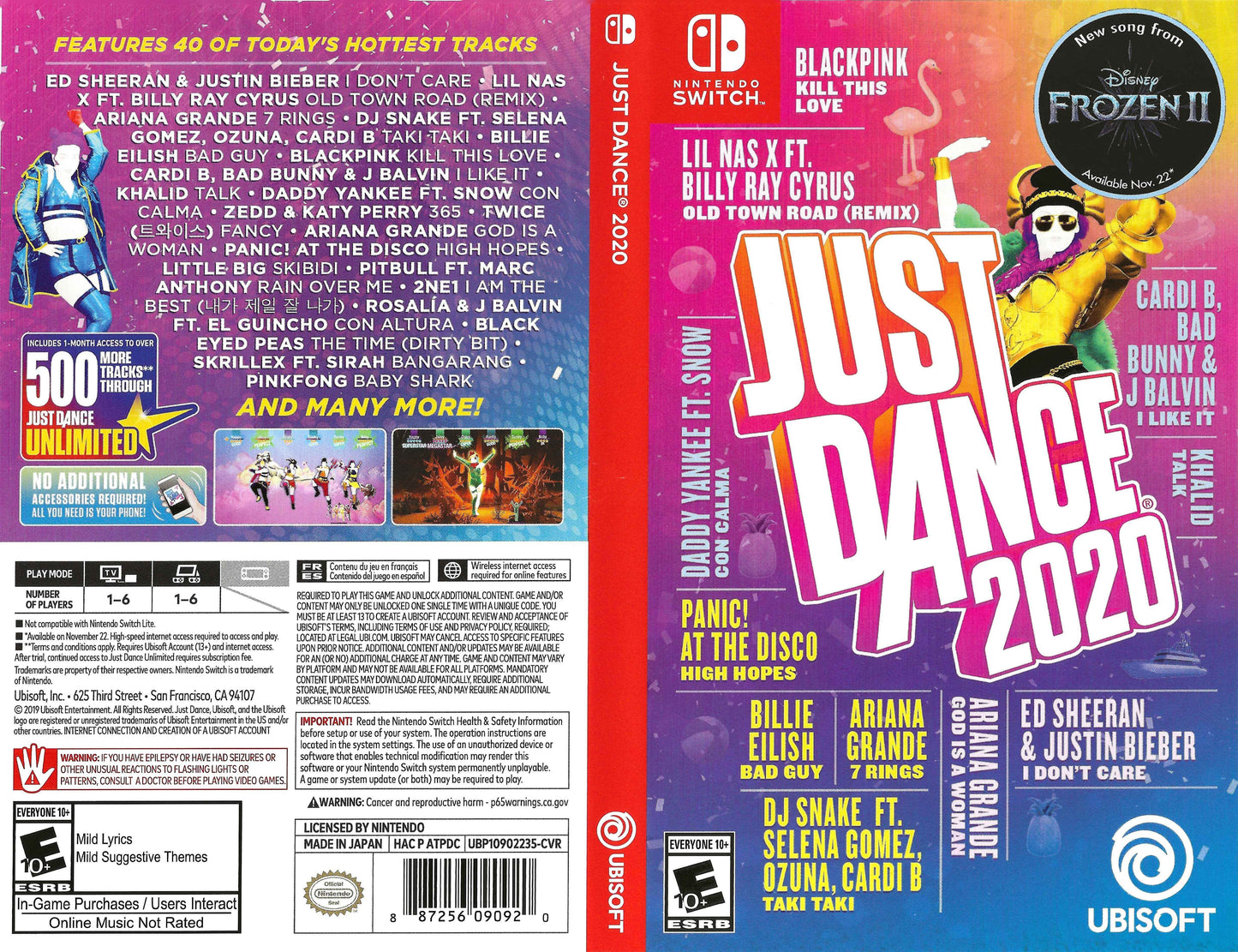 Just Dance 2020 Cover Art - WOI Solutions