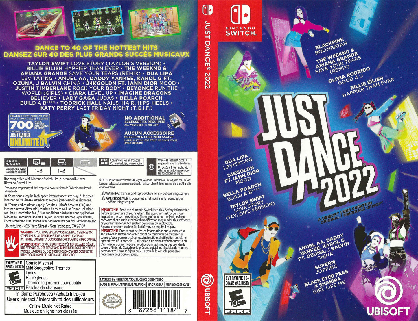 Just Dance 2022 Cover Art - WOI Solutions