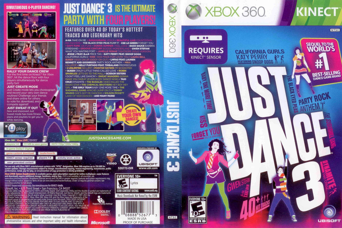 Just Dance 3 Cover Art - WOI Solutions