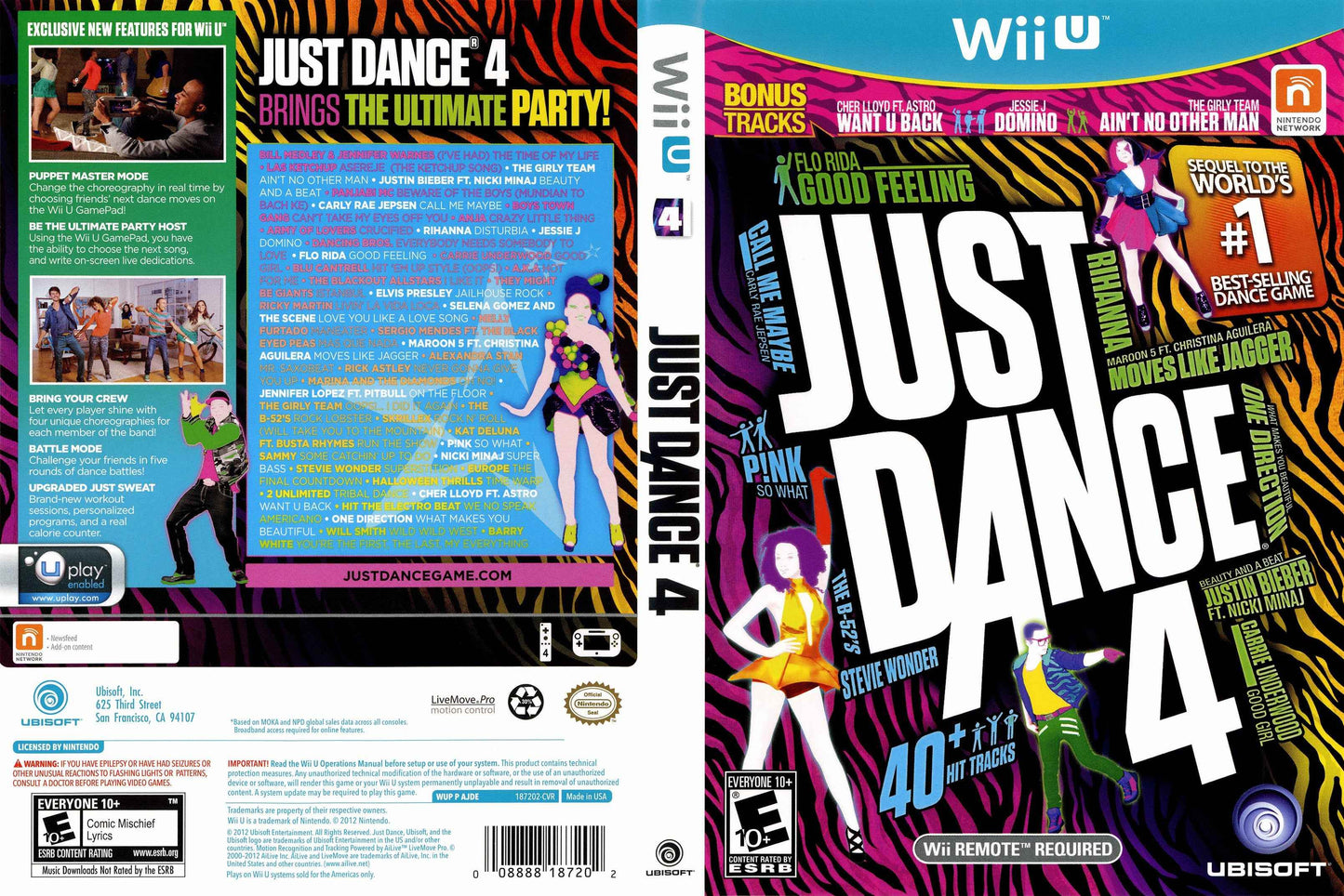 Just Dance 4 Cover Art - WOI Solutions