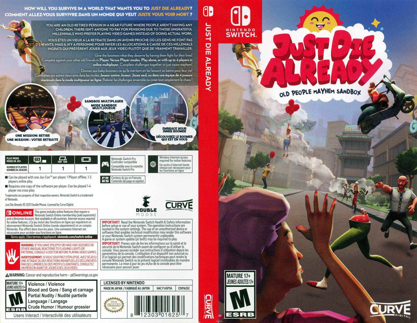 Just Die Already Cover Art - WOI Solutions