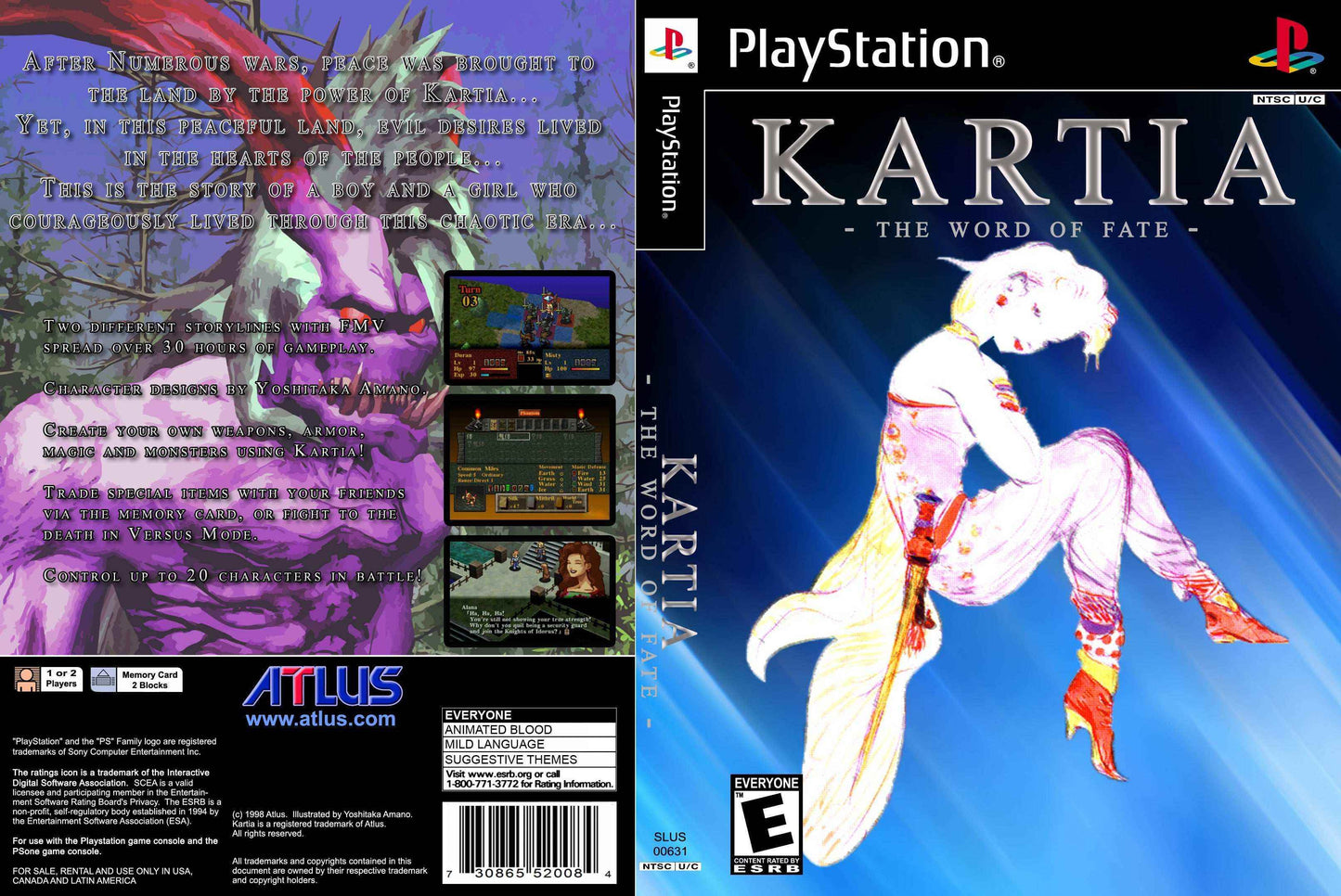 Kartia The Word of Fate Cover Art - WOI Solutions