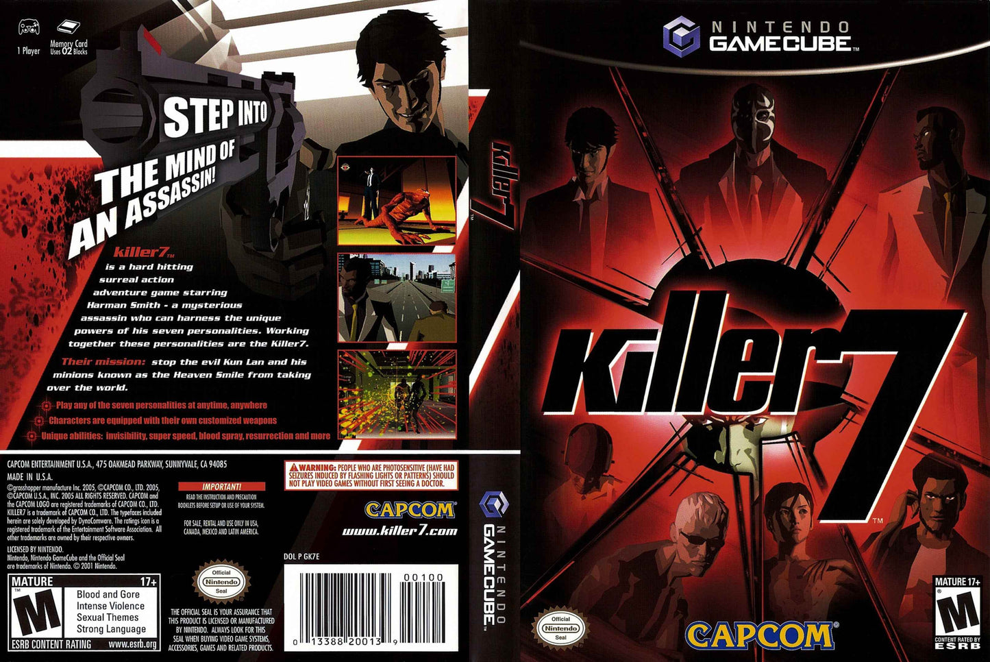 Killer 7 Cover Art - WOI Solutions
