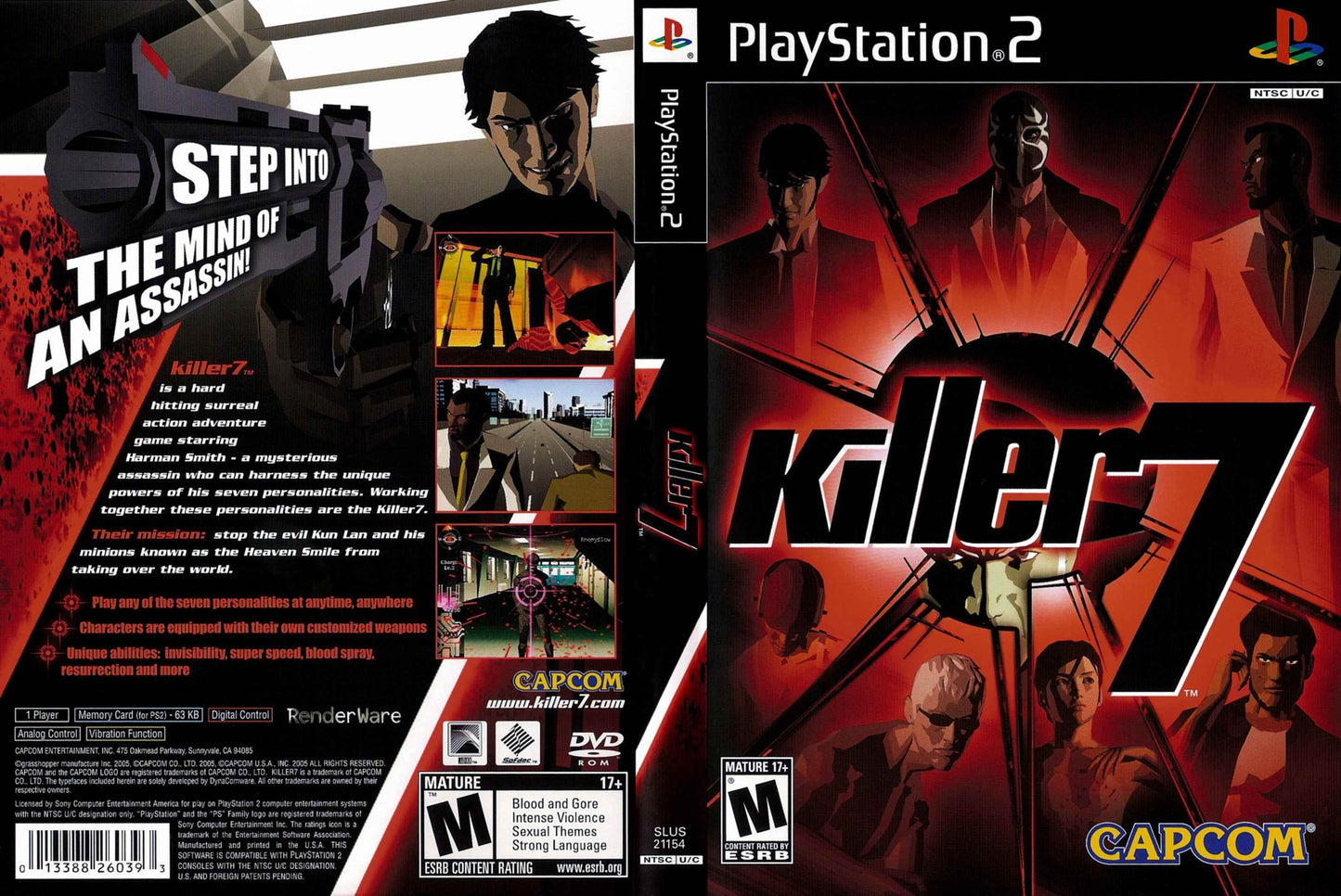 Killer 7 Cover Art - WOI Solutions