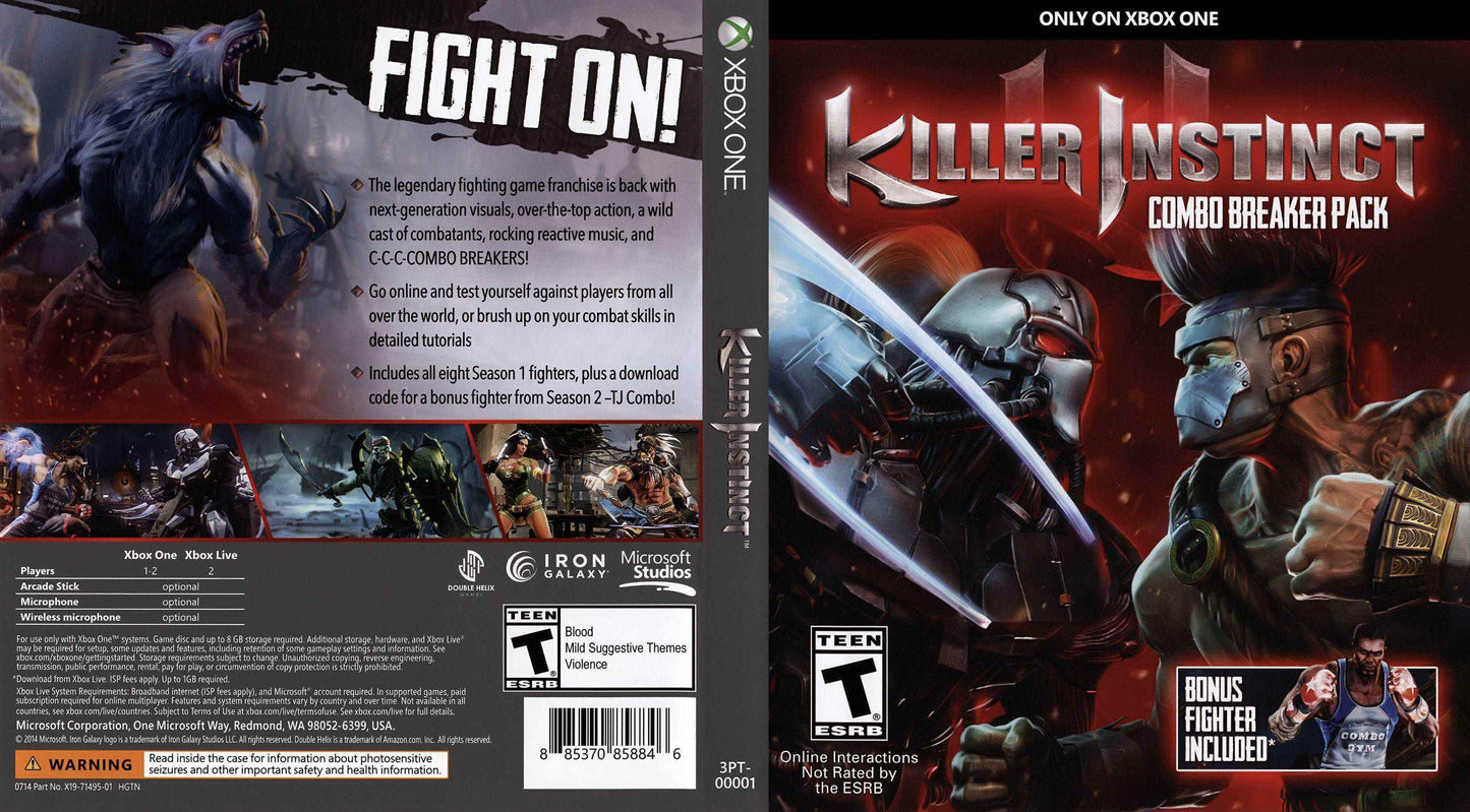 Killer Instinct III Cover Art - WOI Solutions