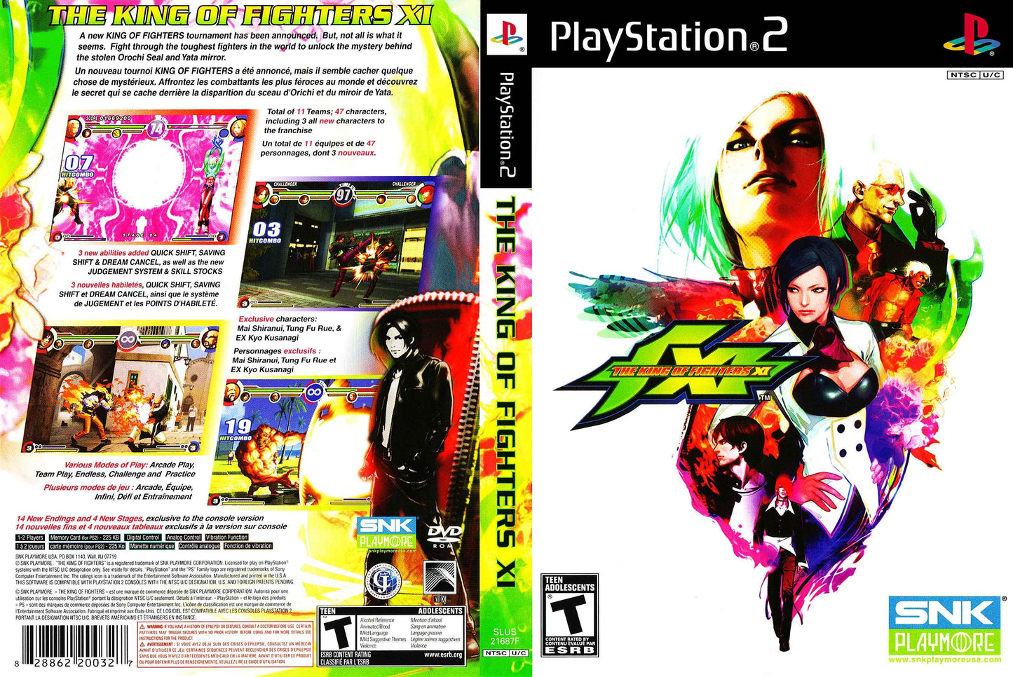King Of Fighters XI, The Cover Art - WOI Solutions