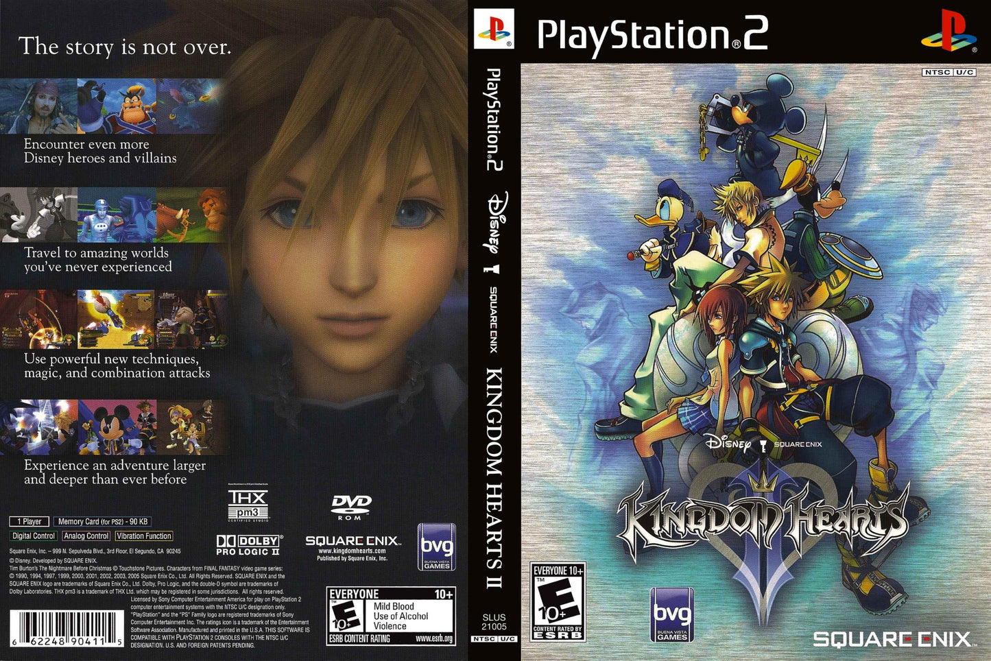 Kingdom Hearts II Cover Art - WOI Solutions