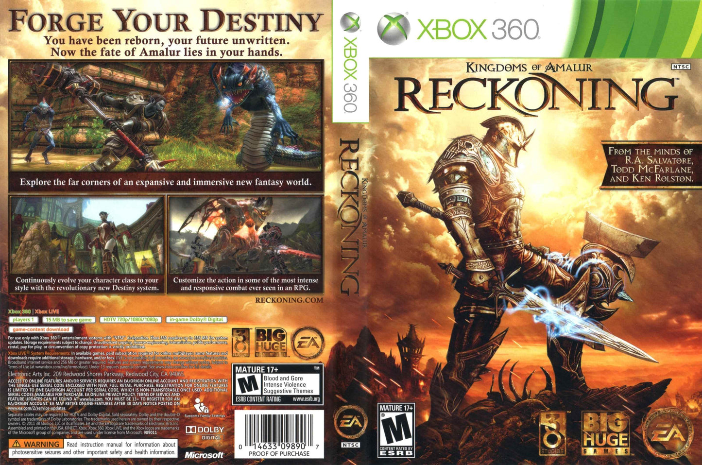 Kingdoms of Amalur Reckoning Cover Art - WOI Solutions