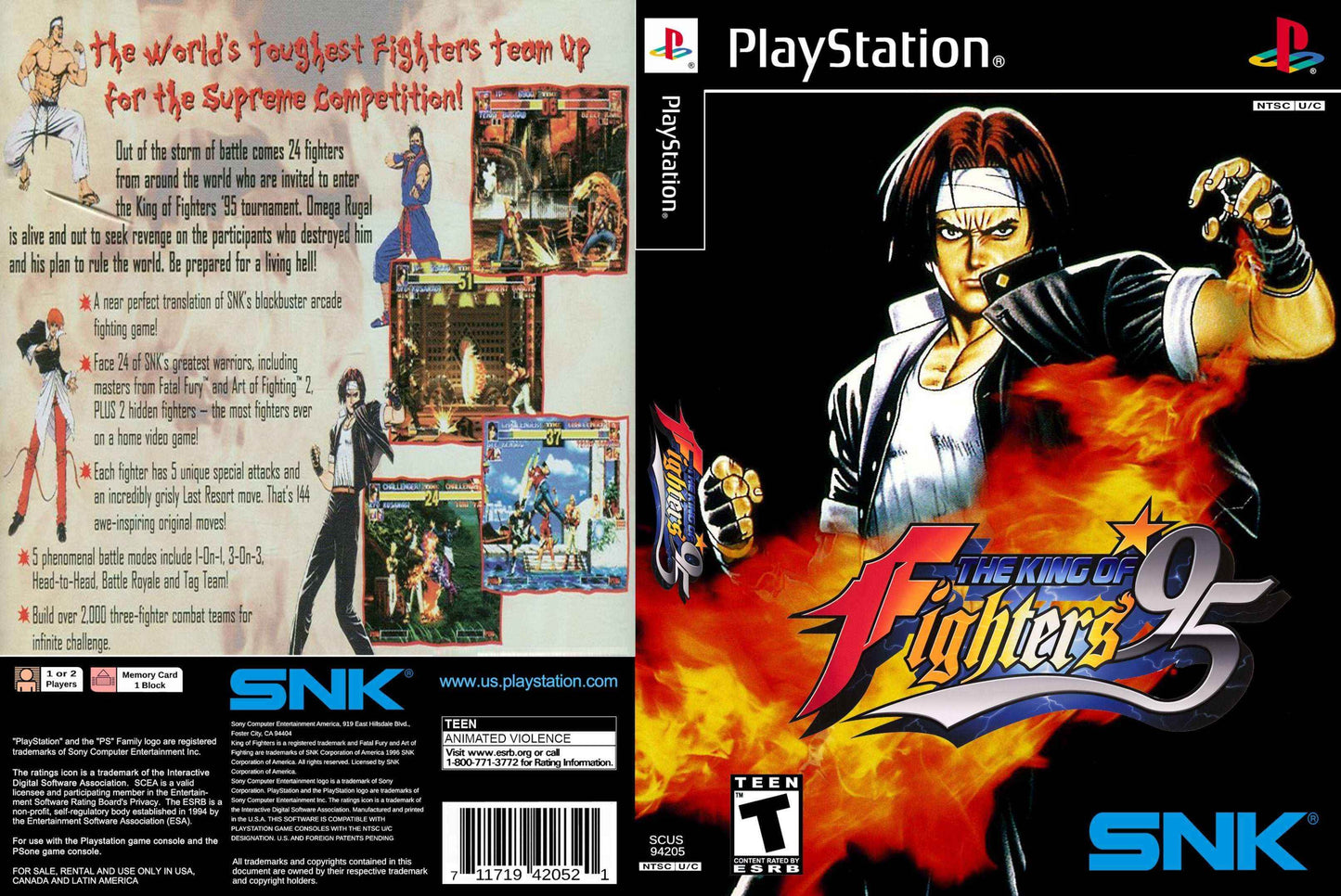 King of Fighters '95, The Cover Art - WOI Solutions