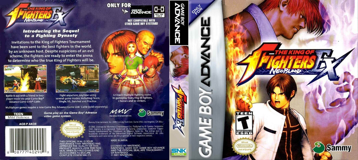 King of Fighters EX Neo Blood Cover Art - WOI Solutions