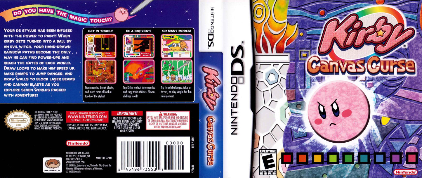 Kirby Canvas Curse Cover Art - WOI Solutions