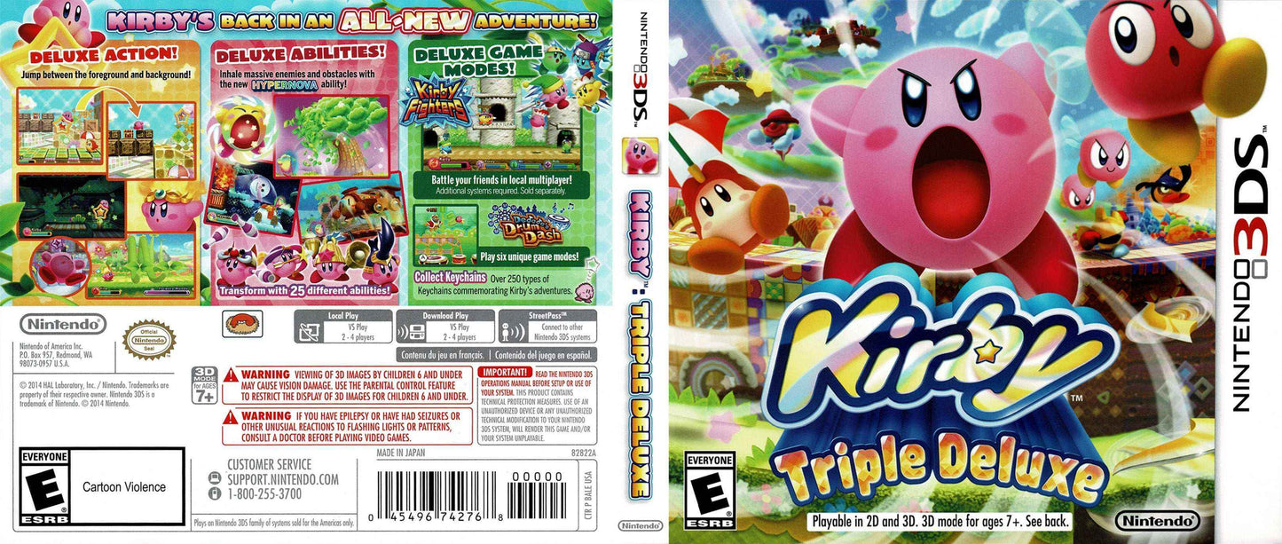 Kirby Triple Deluxe Cover Art - WOI Solutions