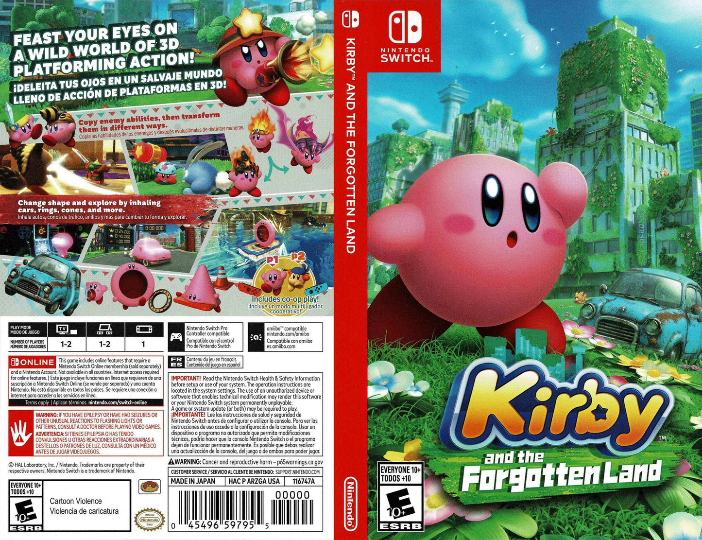Kirby and the Forgotten Land Cover Art - WOI Solutions