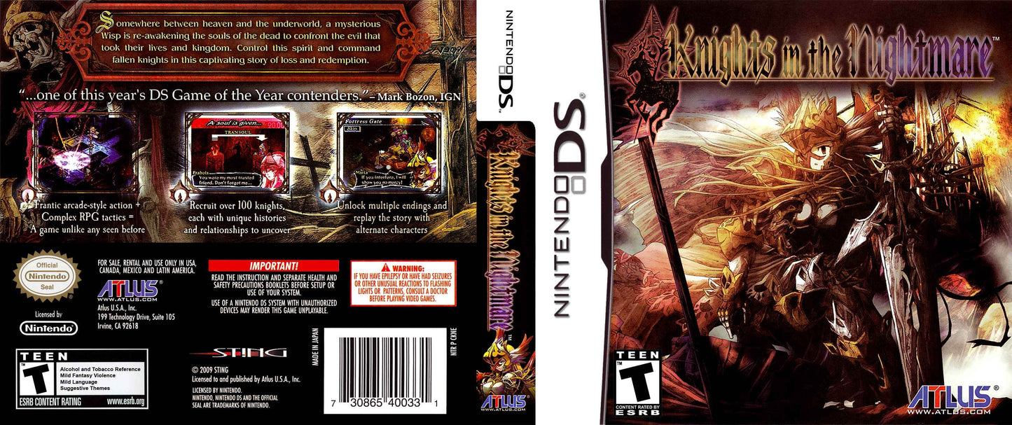 Knights in the Nightmare Cover Art - WOI Solutions