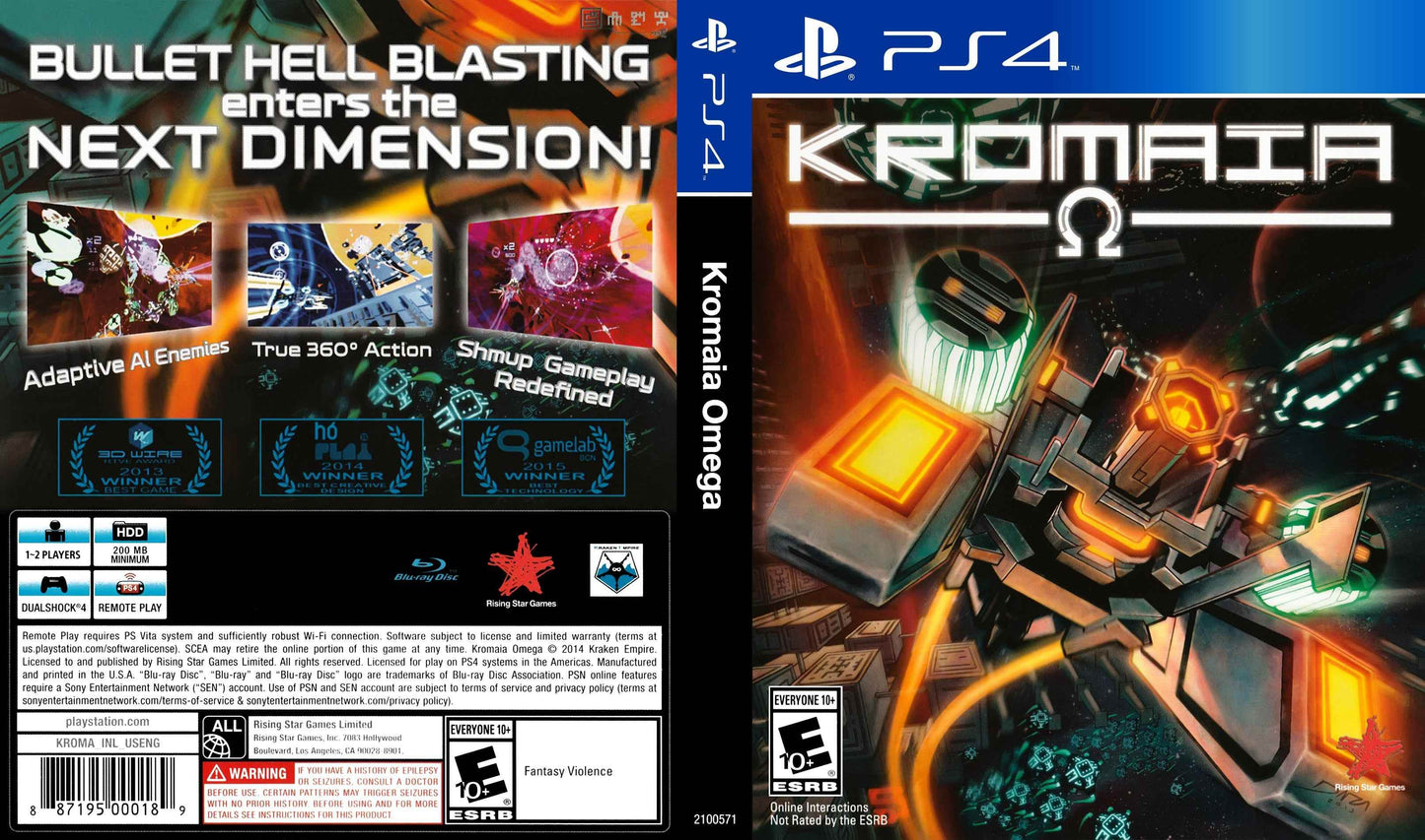 Kromaia Omega Cover Art - WOI Solutions