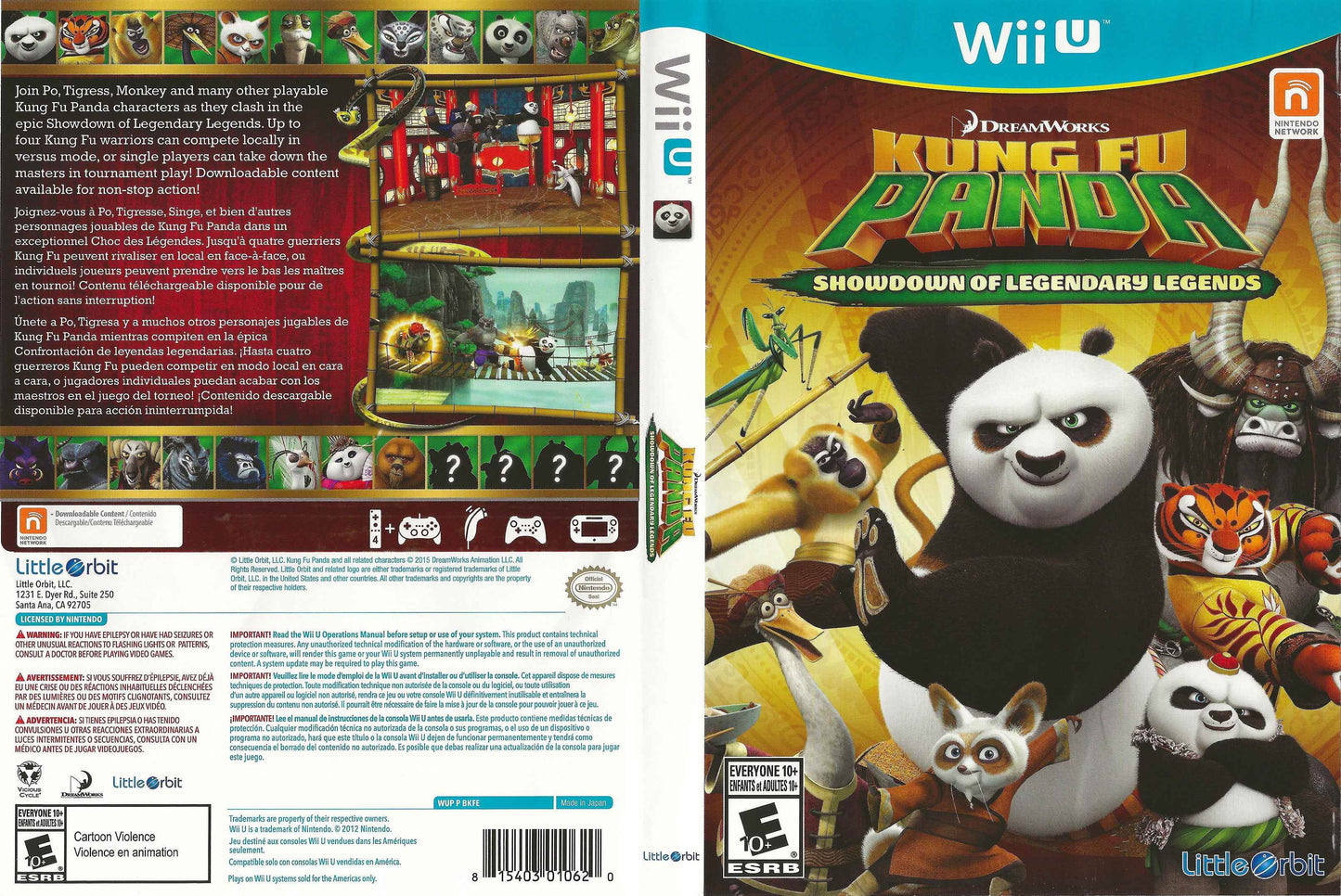 Kung Fu Panda Showdown of Legendary Legends Cover Art - WOI Solutions