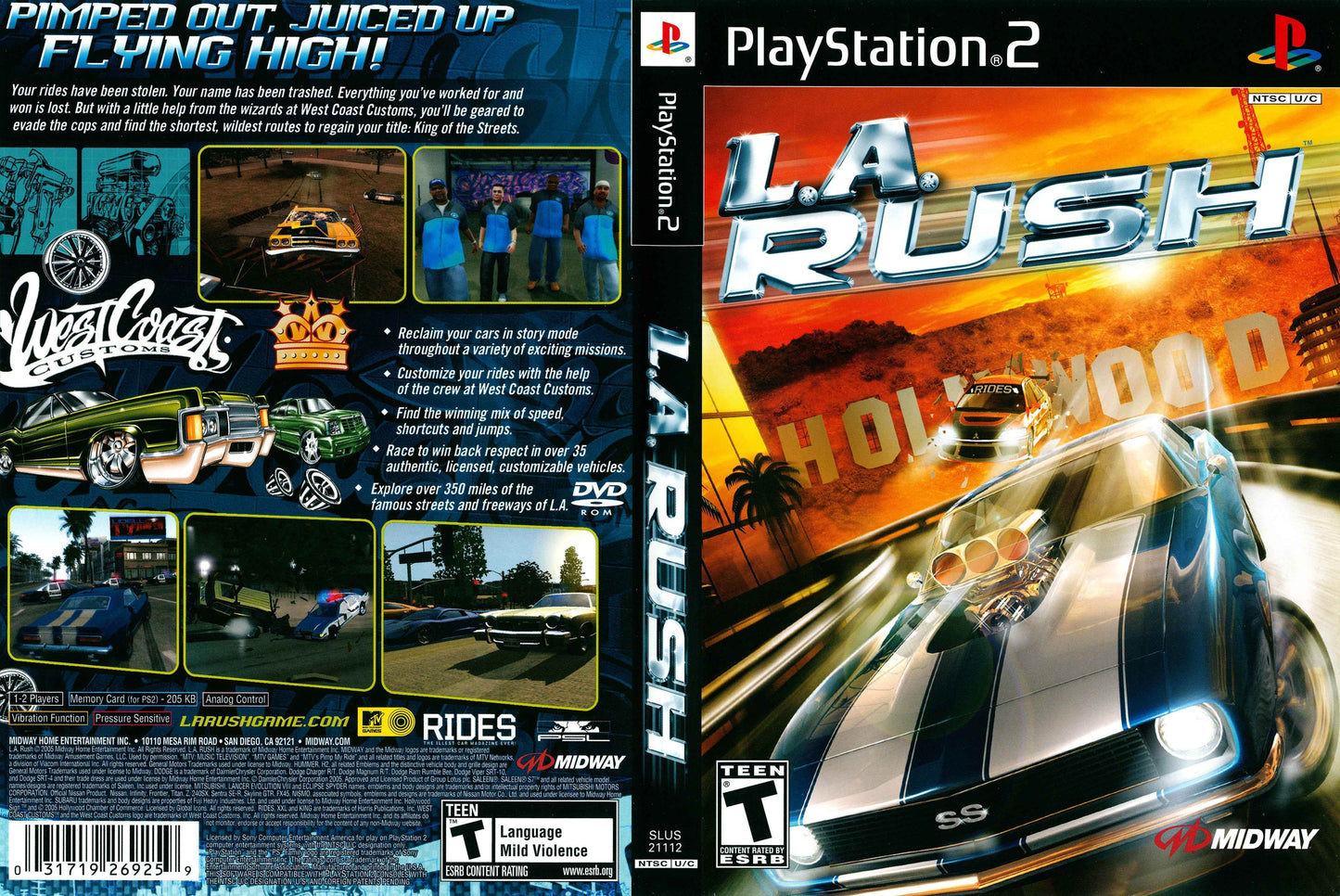 L.A. Rush Cover Art - WOI Solutions