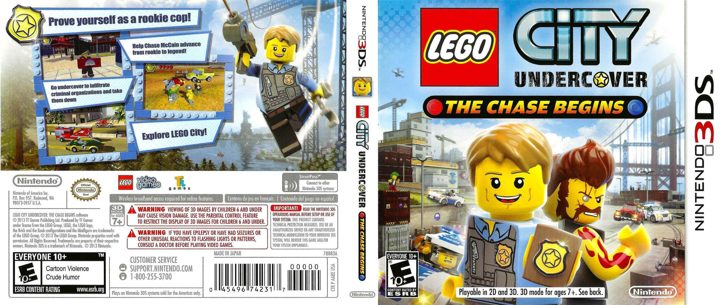 LEGO City Undercover The Chase Begins Cover Art - WOI Solutions