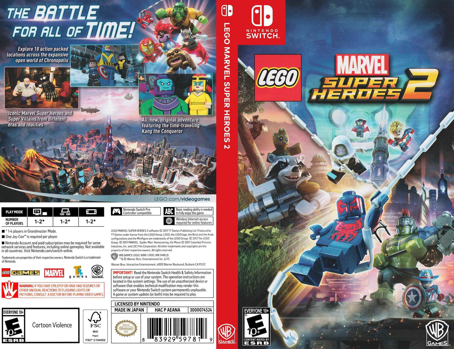 LEGO Marvel Super Heroes 2 Cover Art - WOI Solutions