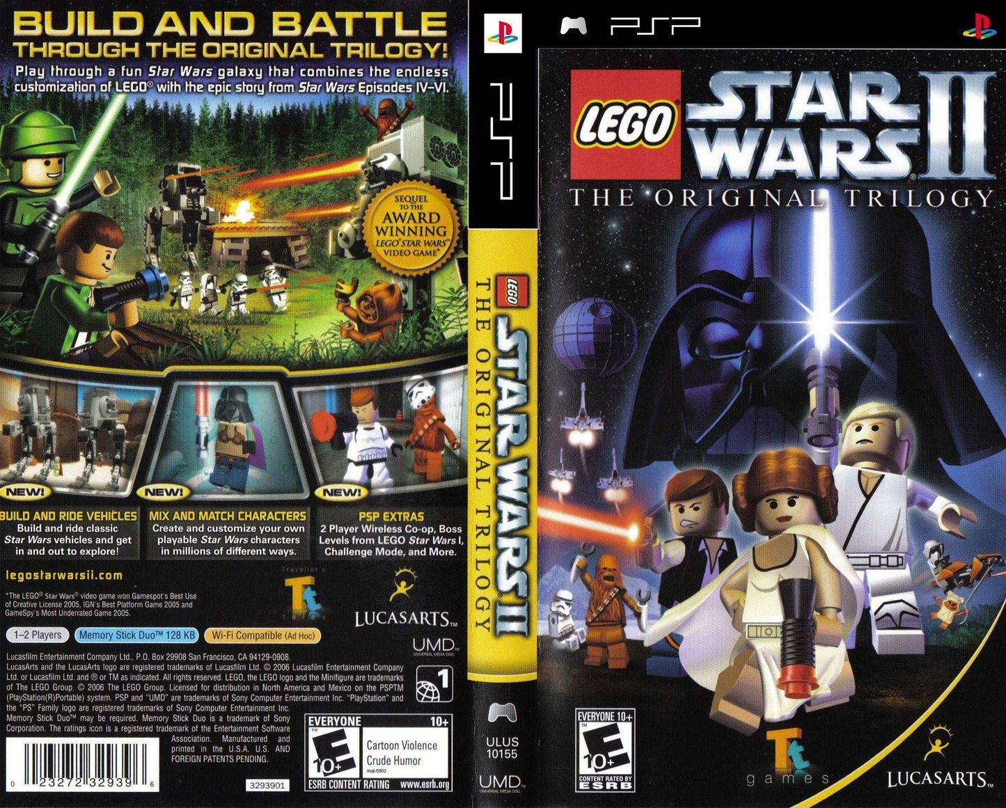 LEGO Star Wars II The Original Trilogy Cover Art - WOI Solutions