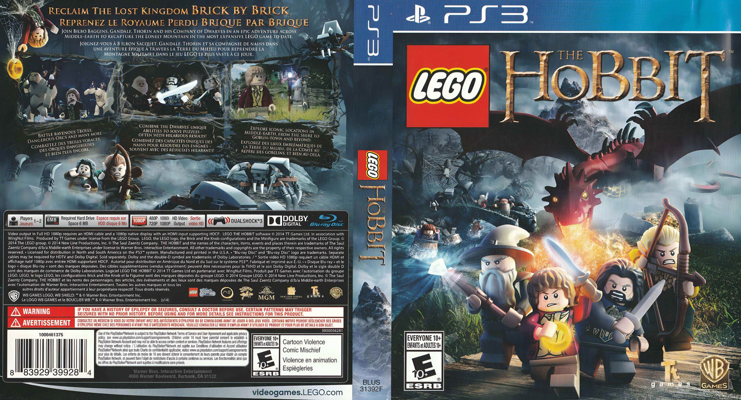 LEGO The Hobbit Cover Art - WOI Solutions