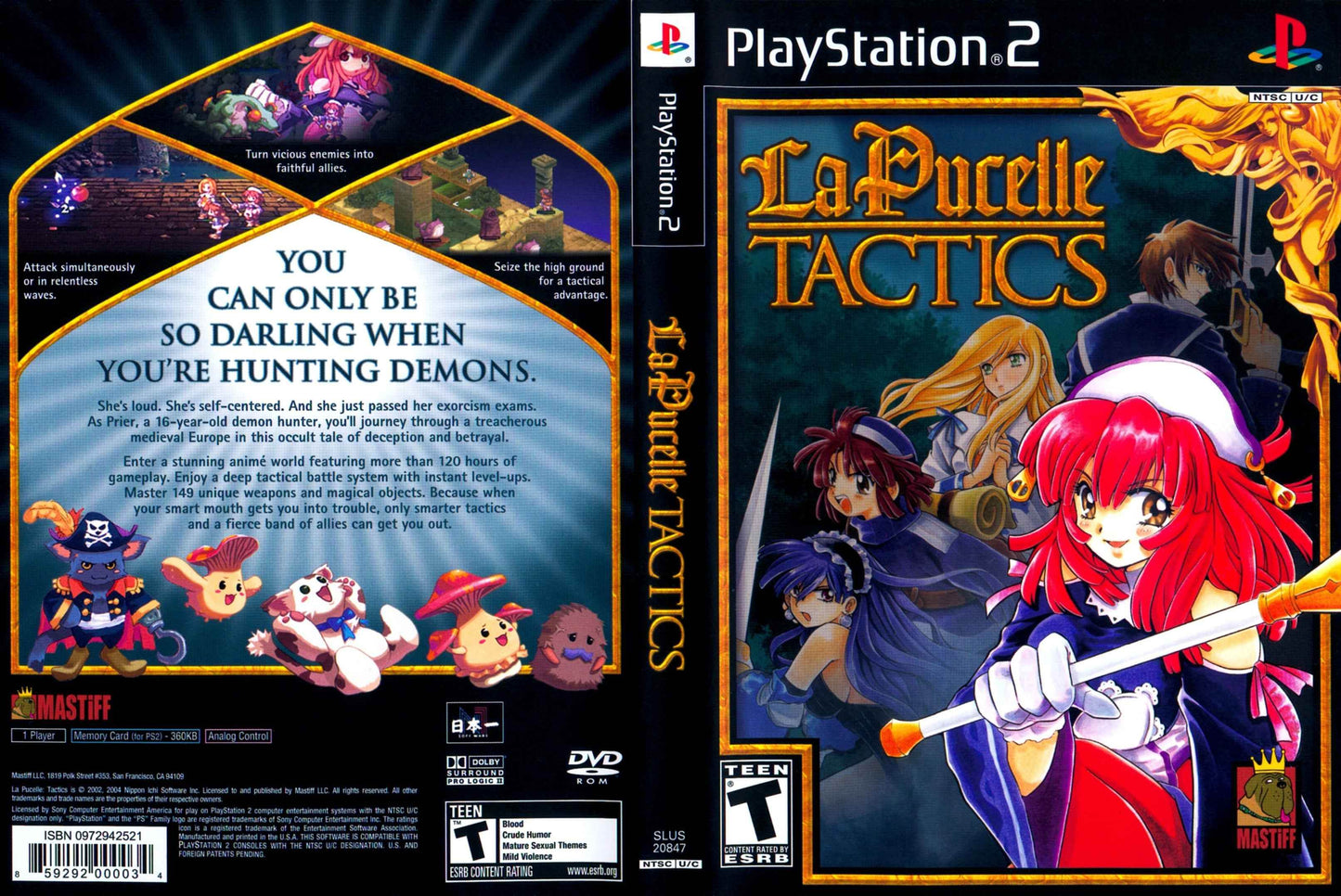 La Pucelle Tactics Cover Art - WOI Solutions