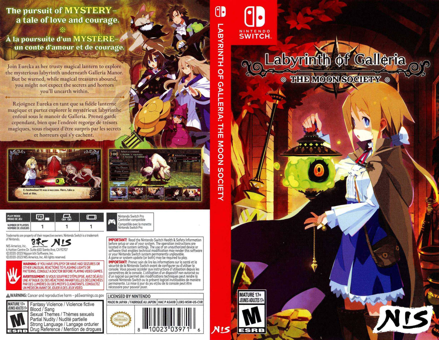 Labyrinth of Galleria The Moon Society Cover Art - WOI Solutions